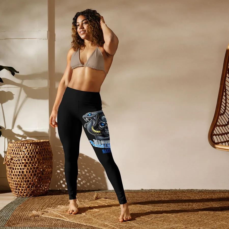 Master Curry NEW LOGO Leggings from the official Master Curry Karate Jujutsu Ryu store in Staten Island