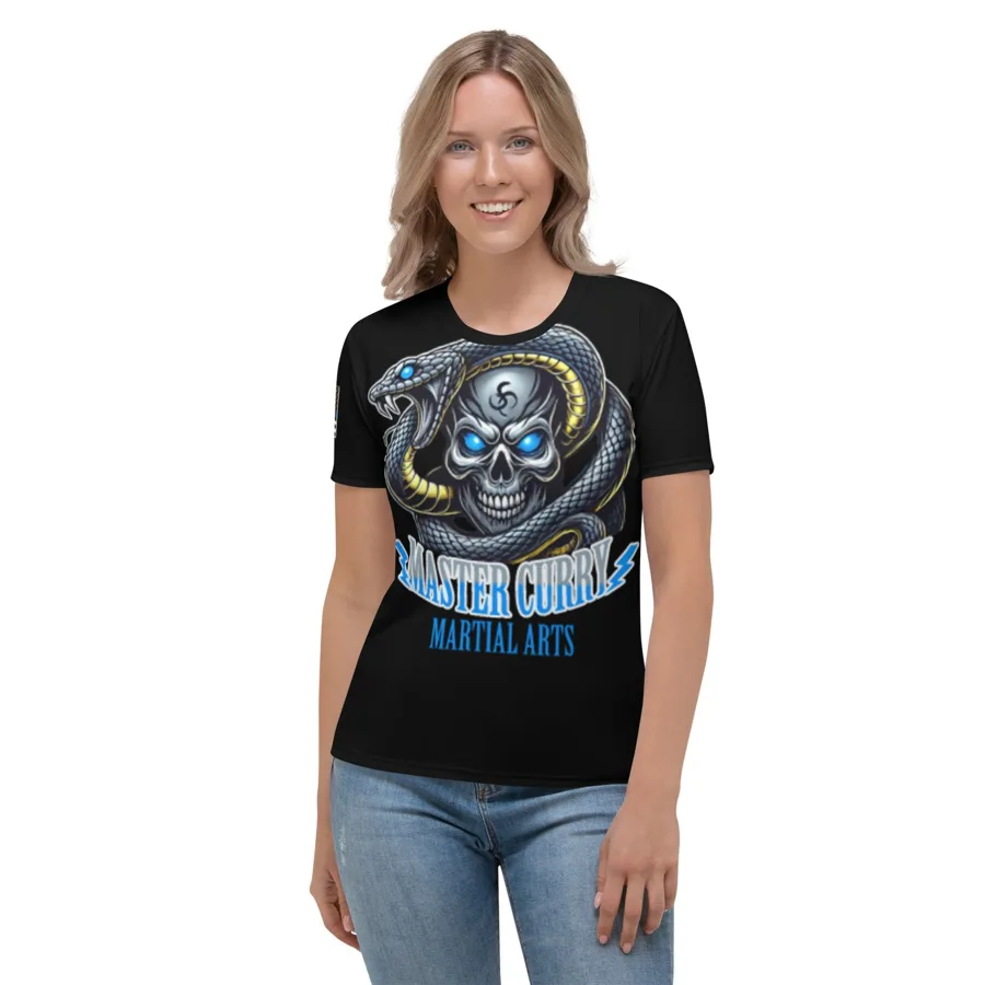 Master Curry Women's T-shirt New Logo from the official Master Curry Karate Jujutsu Ryu store in Staten Island