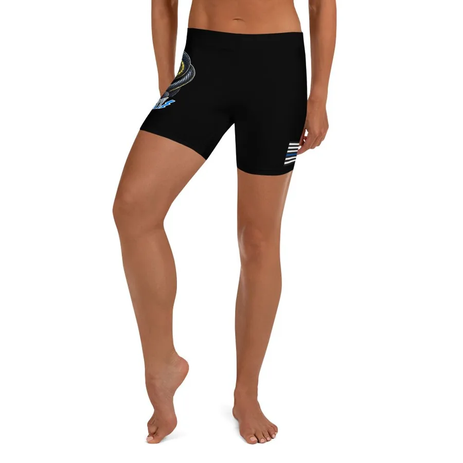 Master Curry Women's Shorter Shorts New Logo from the official Master Curry Karate Jujutsu Ryu store in Staten Island