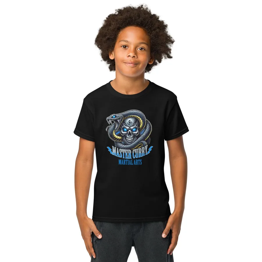Master Curry Youth t-shirt New Logo from the official Master Curry Karate Jujutsu Ryu store in Staten Island