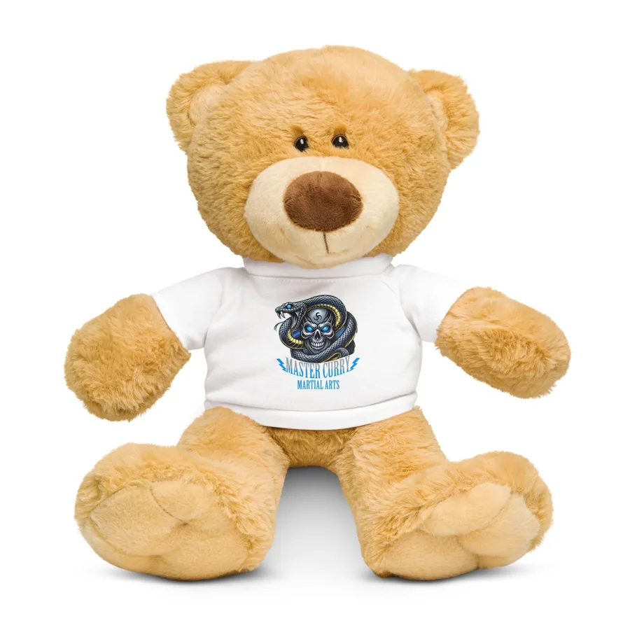 Master Curry Teddy with New Logo from the official Master Curry Karate Jujutsu Ryu store in Staten Island