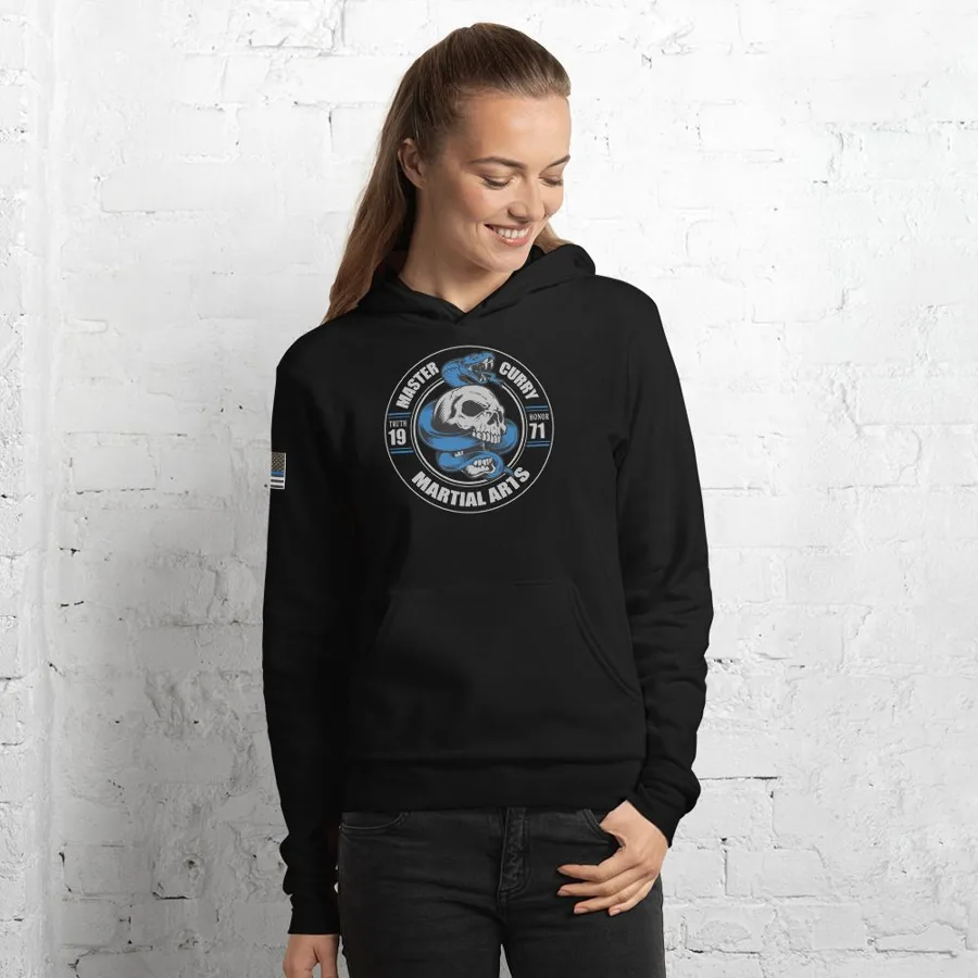 Master Curry Unisex Hoodie 1st Edition from the official Master Curry Karate Jujutsu Ryu store in Staten Island